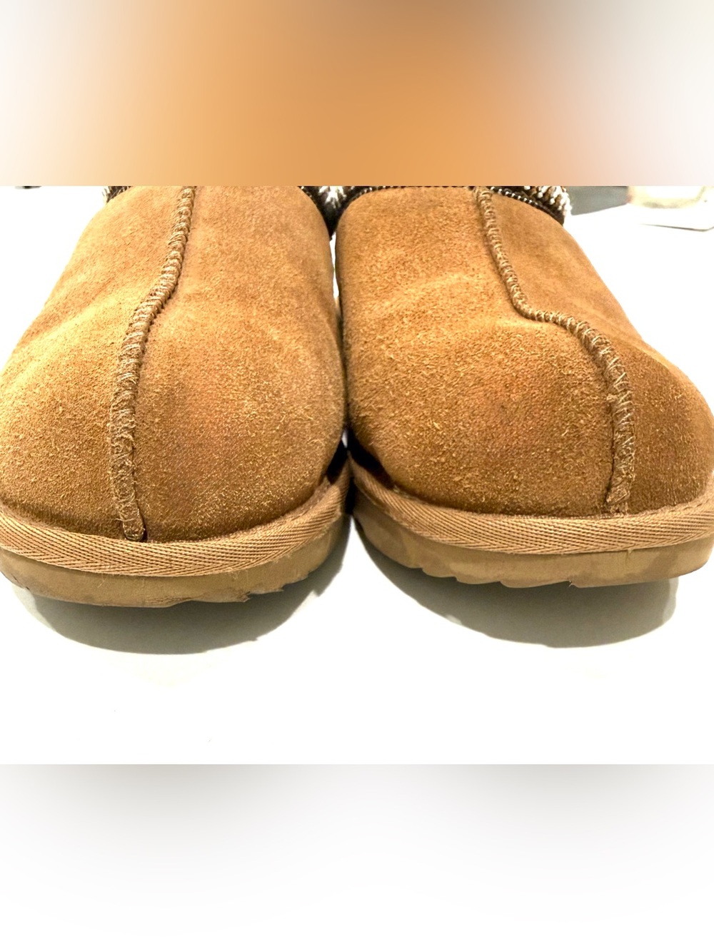 Kids Ugg Tasman II Slipper-Kids Size 5-Chesnut Color - Picture 3 of 8